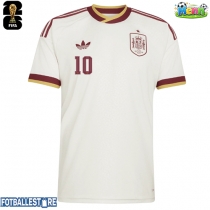 Spania Dani Olmo #10 Bortedrakt VM 2026 Kortermet